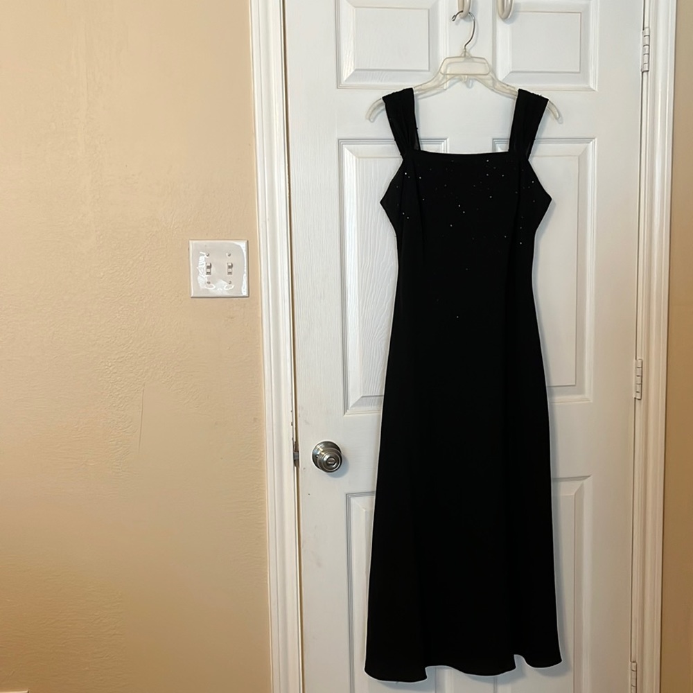 Sequin black dress